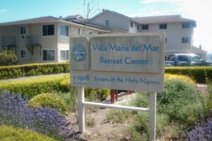 Villa Sign Villa Maria Del Mar Retreat House Sign