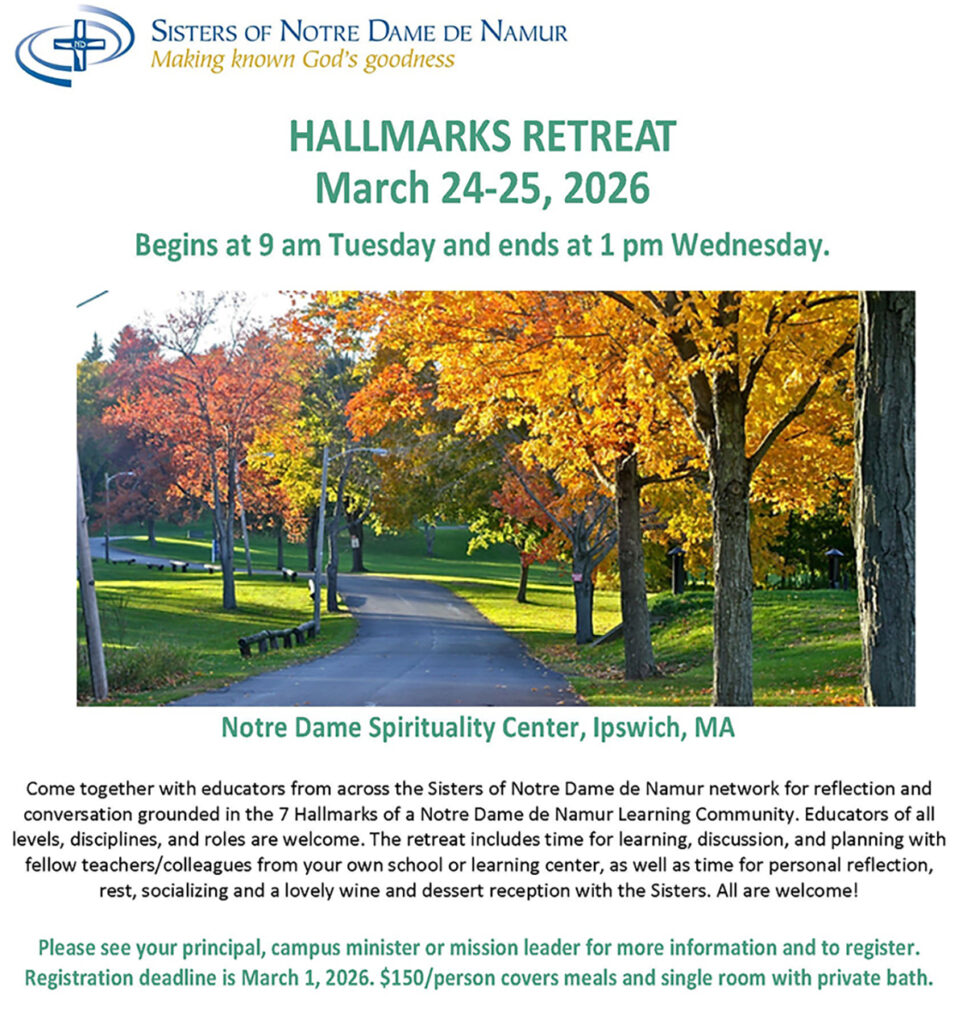 Hallmark Retreat flyer image MA 2026